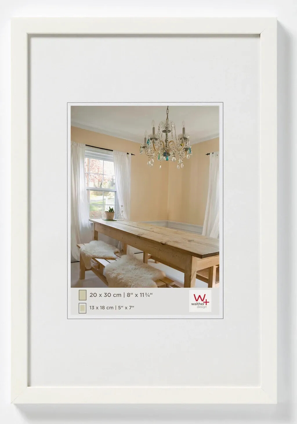 walther design Peppers 24x30 Polar White