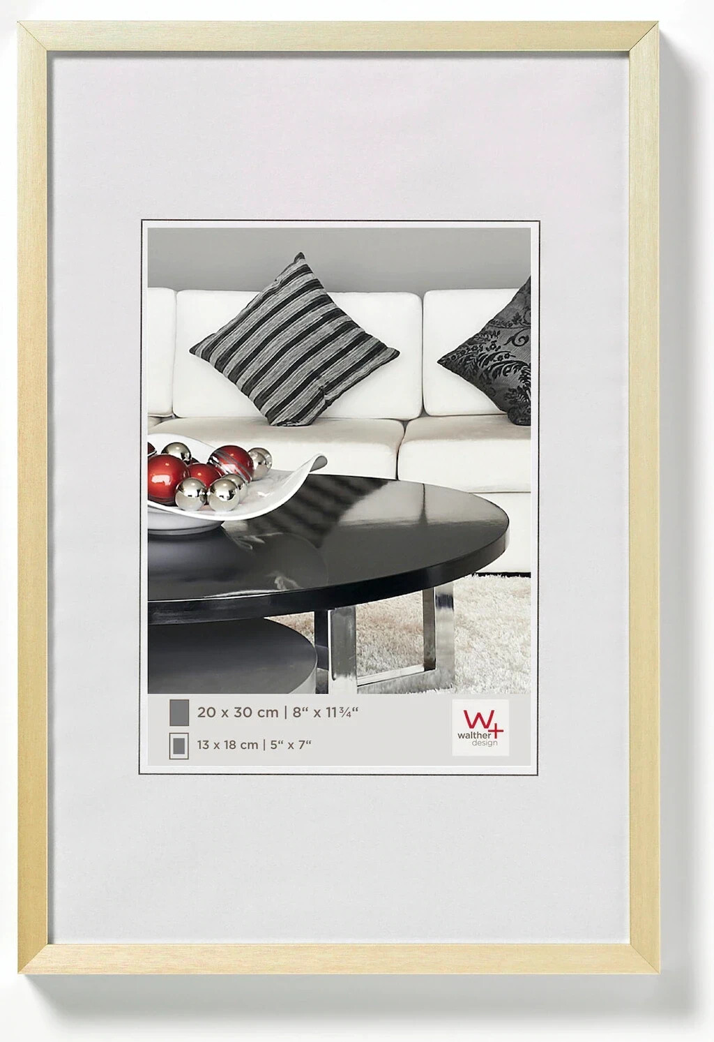 walther design Chair 42x59,4 Gold