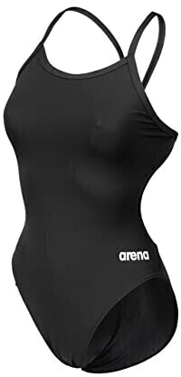 Arena Team Challenge Back One Piece black/white