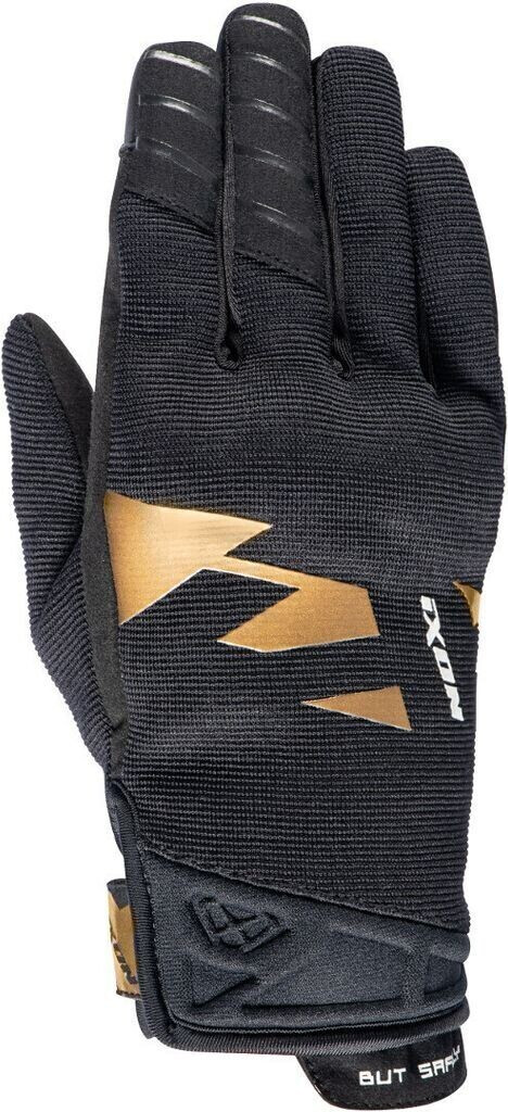 Photos - Motorcycle Gloves IXON MS Fever Lady Gloves black/gold 