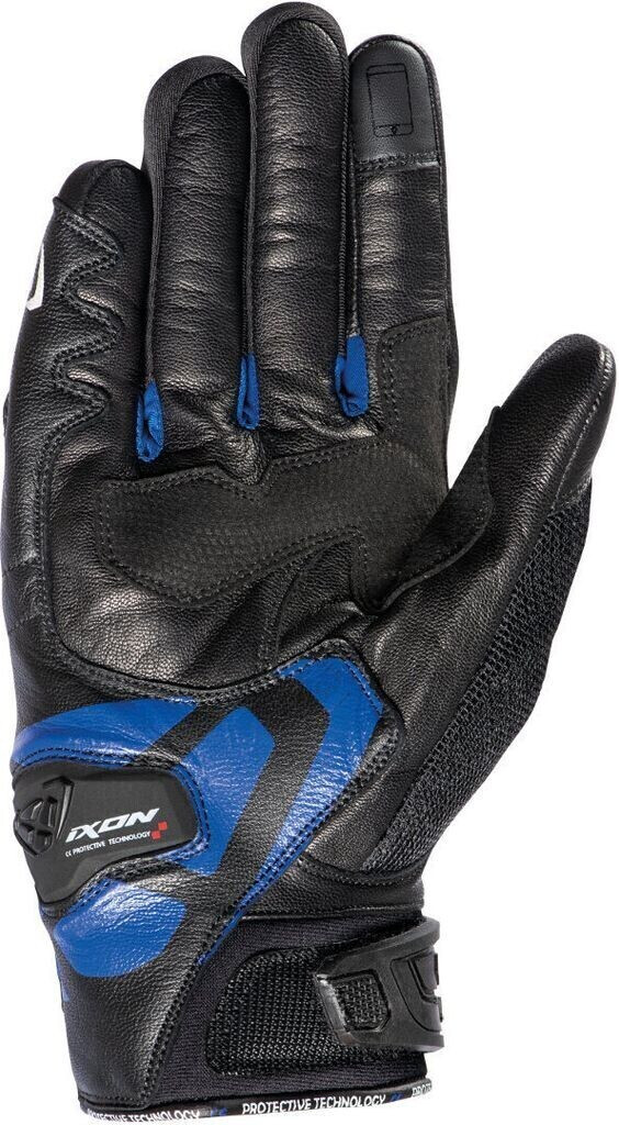 Photos - Motorcycle Gloves IXON RS Rise Air Gloves black/blue 