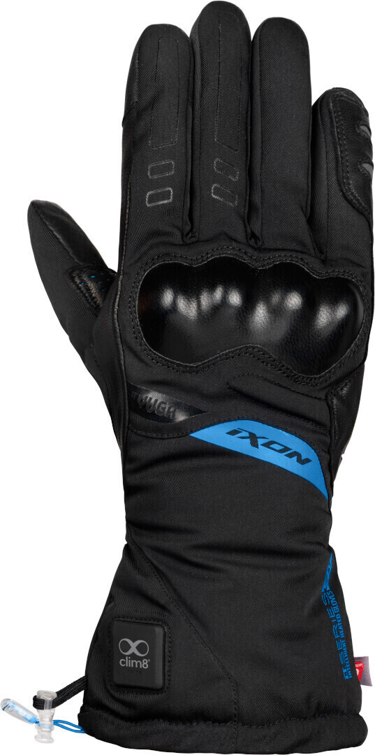 Photos - Motorcycle Gloves IXON IT Yuga Gloves Lady black/blue 
