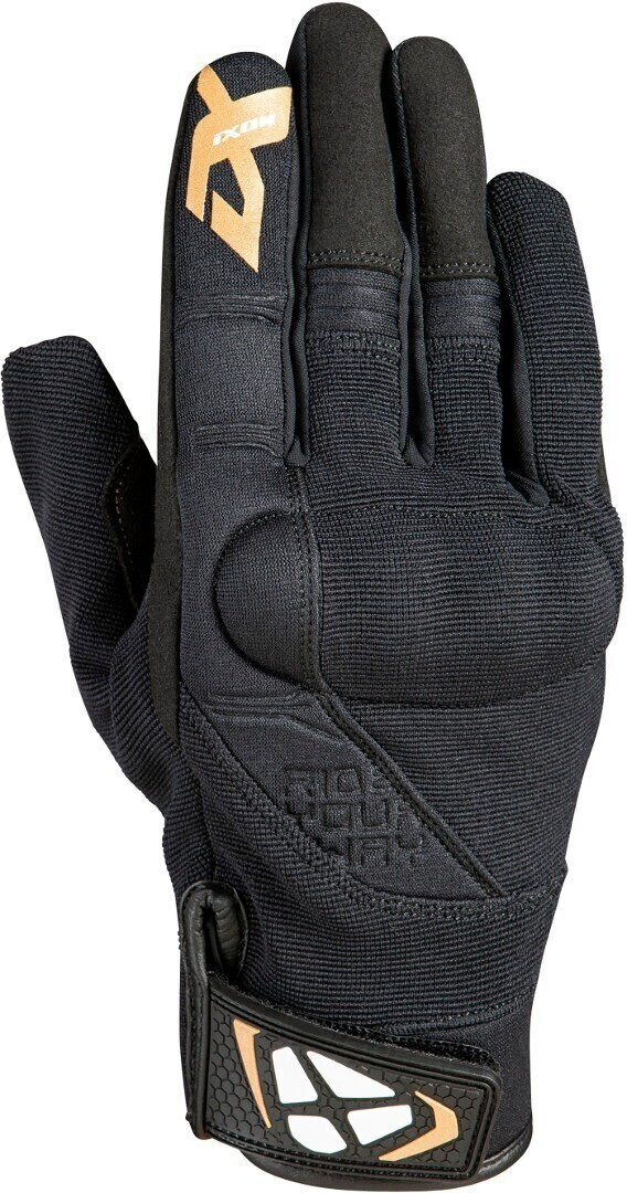 Photos - Motorcycle Gloves IXON RS Delta Lady Gloves black/gold 