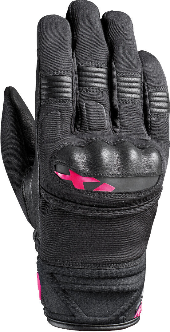 Photos - Motorcycle Gloves IXON MS Picco Lady Gloves black/pink 