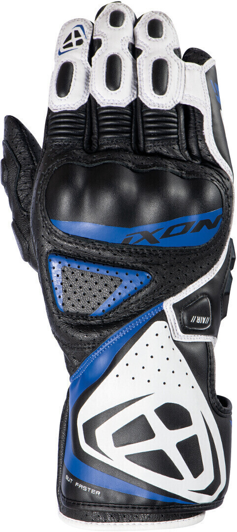 Photos - Motorcycle Gloves IXON GP5 Air Gloves black/white/blue 