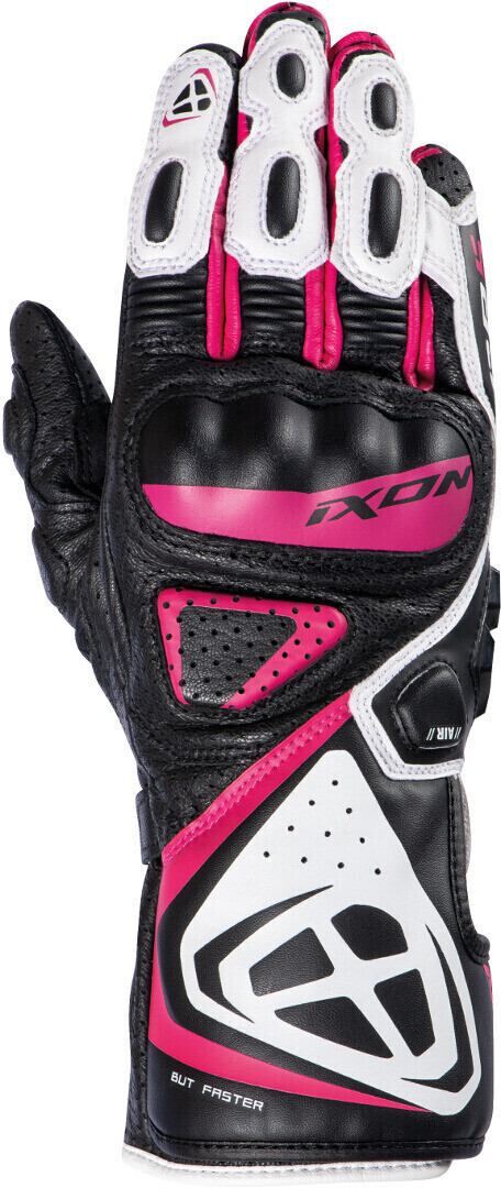 Photos - Motorcycle Gloves IXON GP5 Air Lady Gloves black/white/pink 