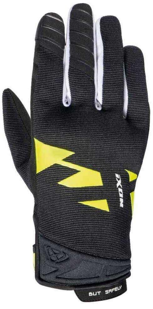 IXON Gants MS Fever noir/blanc/jaune
