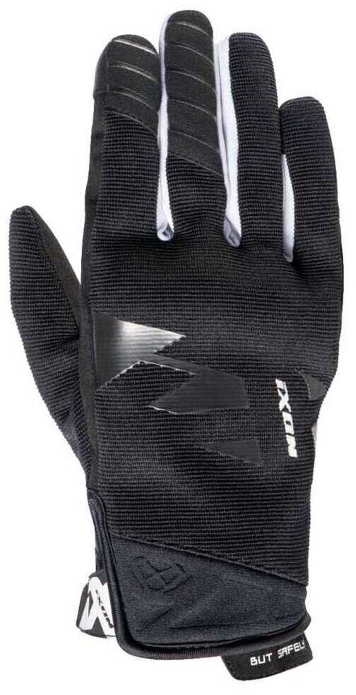Photos - Motorcycle Gloves IXON MS Fever Gloves black/white 