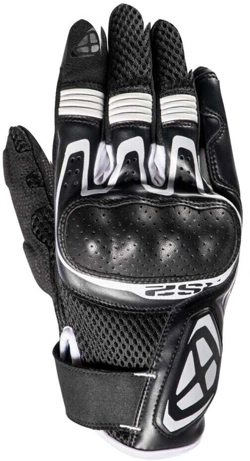 Photos - Motorcycle Gloves IXON RS2 Gloves black/white 
