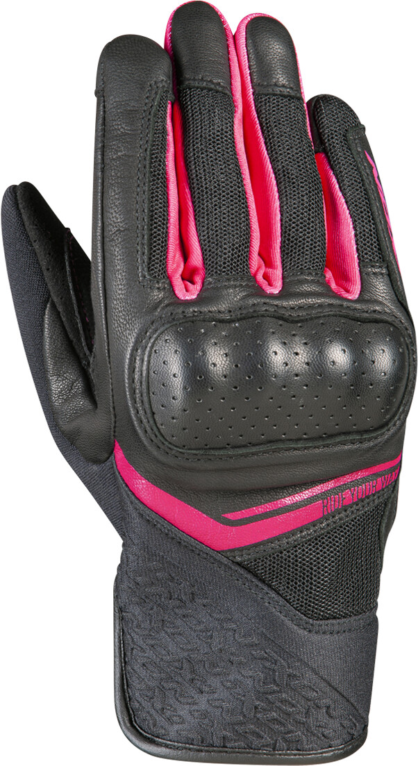 Photos - Motorcycle Gloves IXON RS Launch Lady Gloves black/pink 