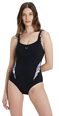 Arena Bodylift Carolina Strap Back One Piece black/black multi