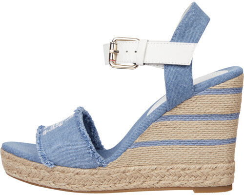 Tommy Hilfiger Wedge Sandal FW0FW07079 Denim