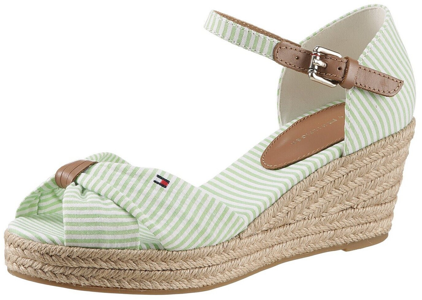 Tommy Hilfiger High Wedge Seersucker FW0FW07158 Seersucker/Springlime