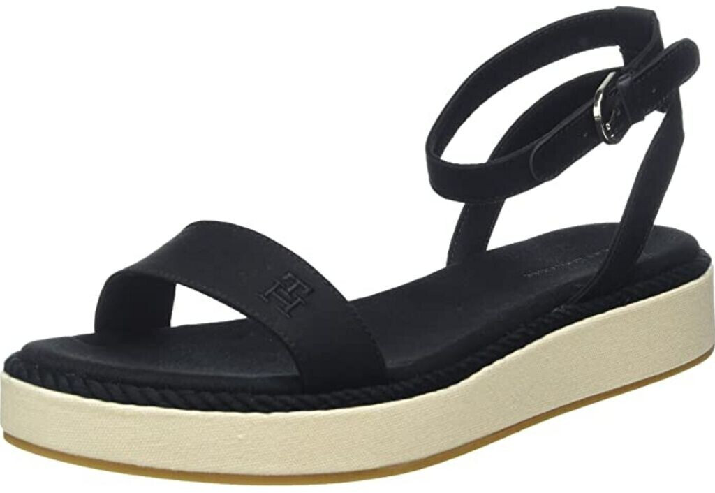 Tommy Hilfiger Rope Flatform FW0FW07019 Black