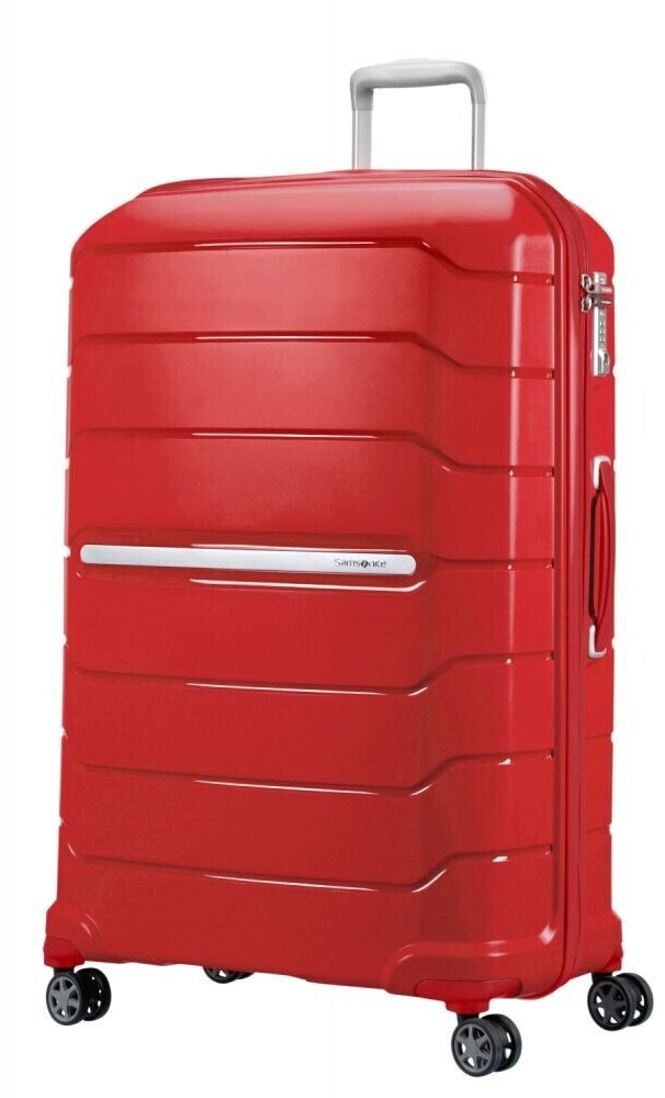 Photos - Luggage Samsonite Flux Spinner 81 cm red 