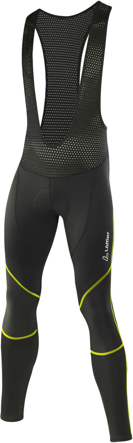 Löffler Evo WS Elastische Fahrrad Bib Tights Men yellow