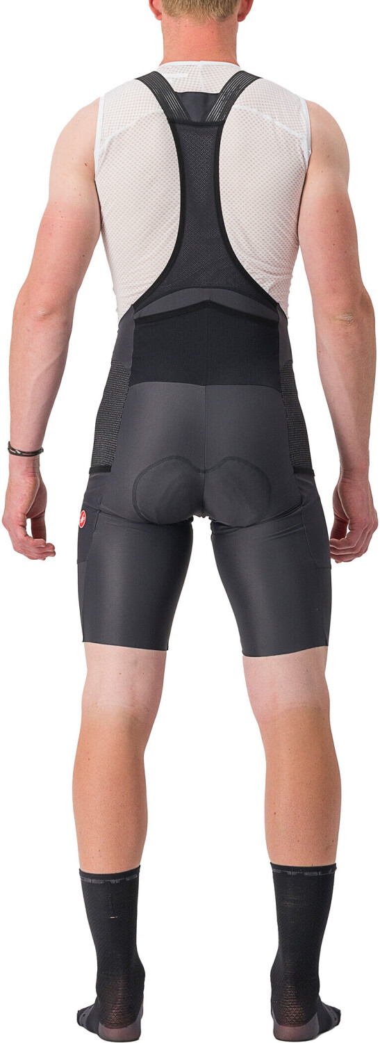 Castelli Free Unlimited Bib Shorts Men grey au meilleur prix sur idealo.fr