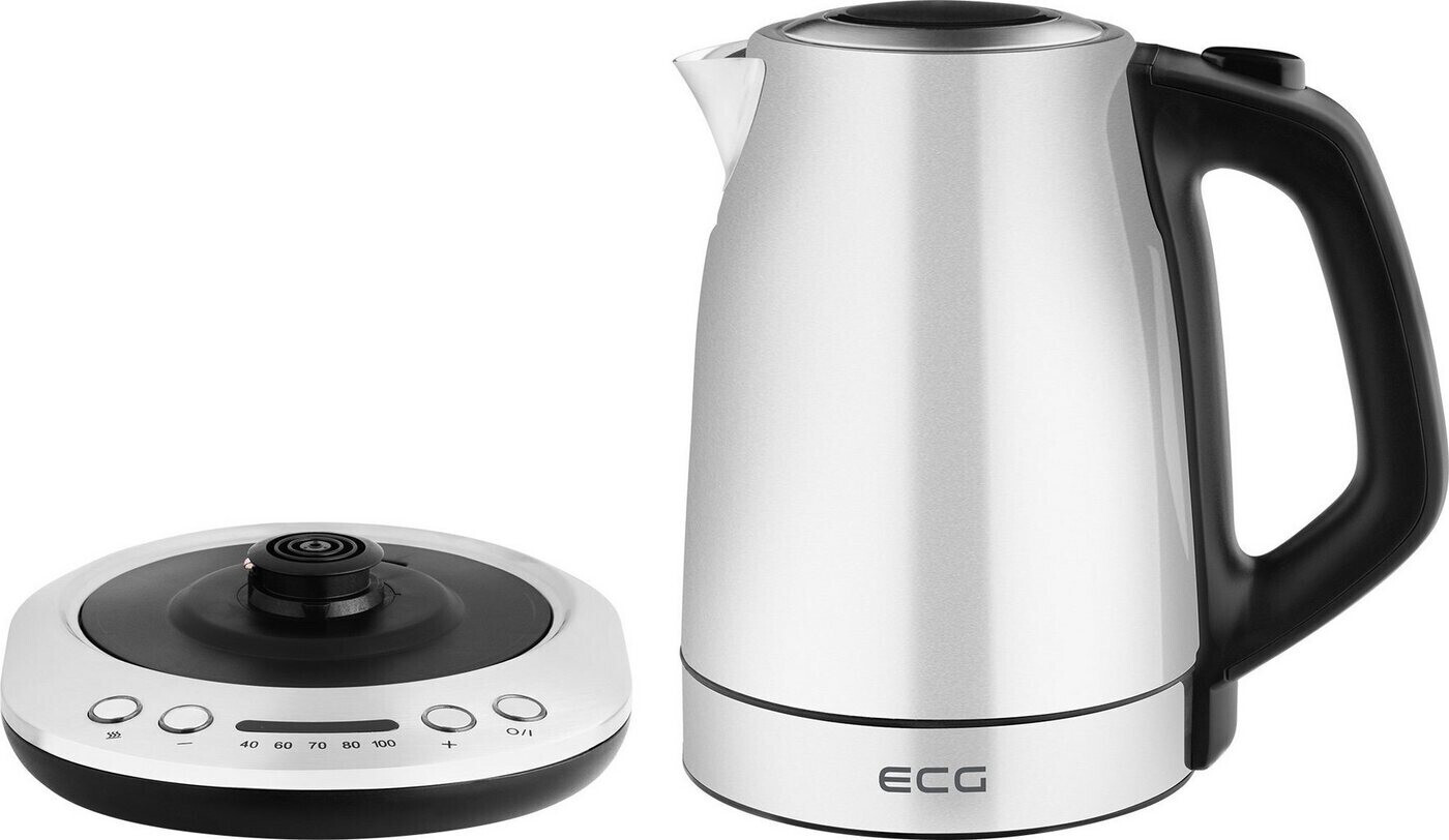 ECG Kettle RK 1791, 1.7 l, 2200 W, elegant design made of stainless steel