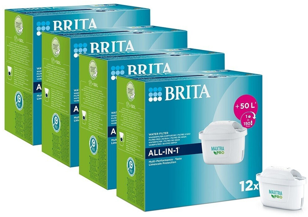 BRITA MAXTRA PRO ALL-IN-1 12 Stück ab 56,08 € (Februar 2024 Preise) |  Preisvergleich bei