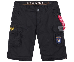 Alpha Industries Crew Patch Shorts (186209) black ab 60,49 € |  Preisvergleich bei