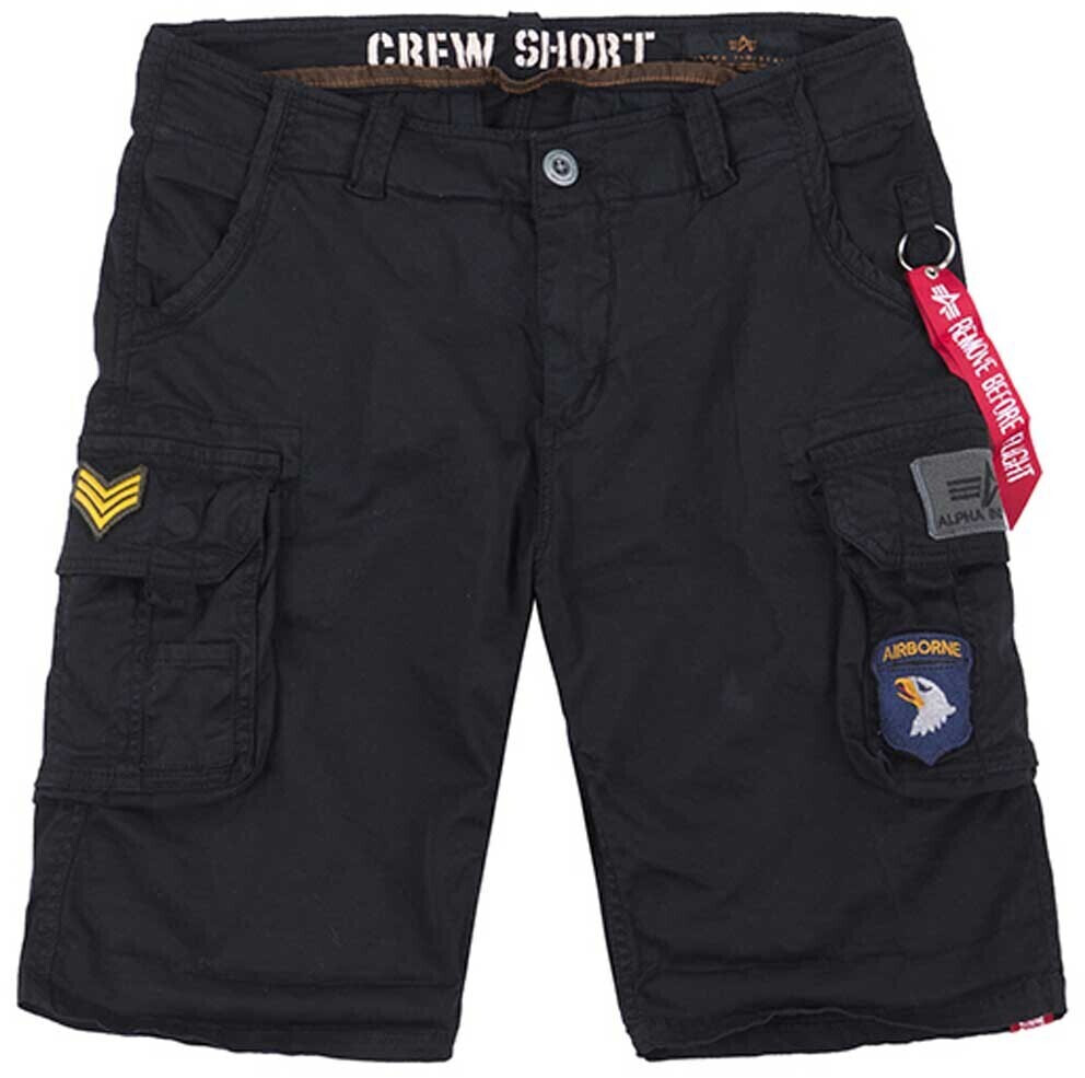 Alpha Industries Crew Patch Shorts (186209) black ab 60,49 € |  Preisvergleich bei