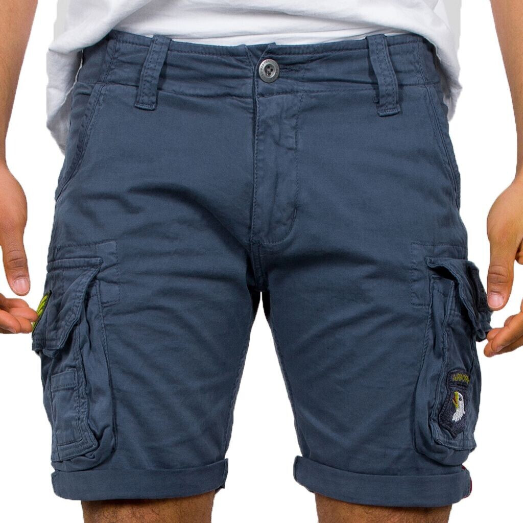 Alpha Industries Crew Patch Shorts (186209) blue