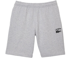 Lacoste grey fleece shorts hot sale