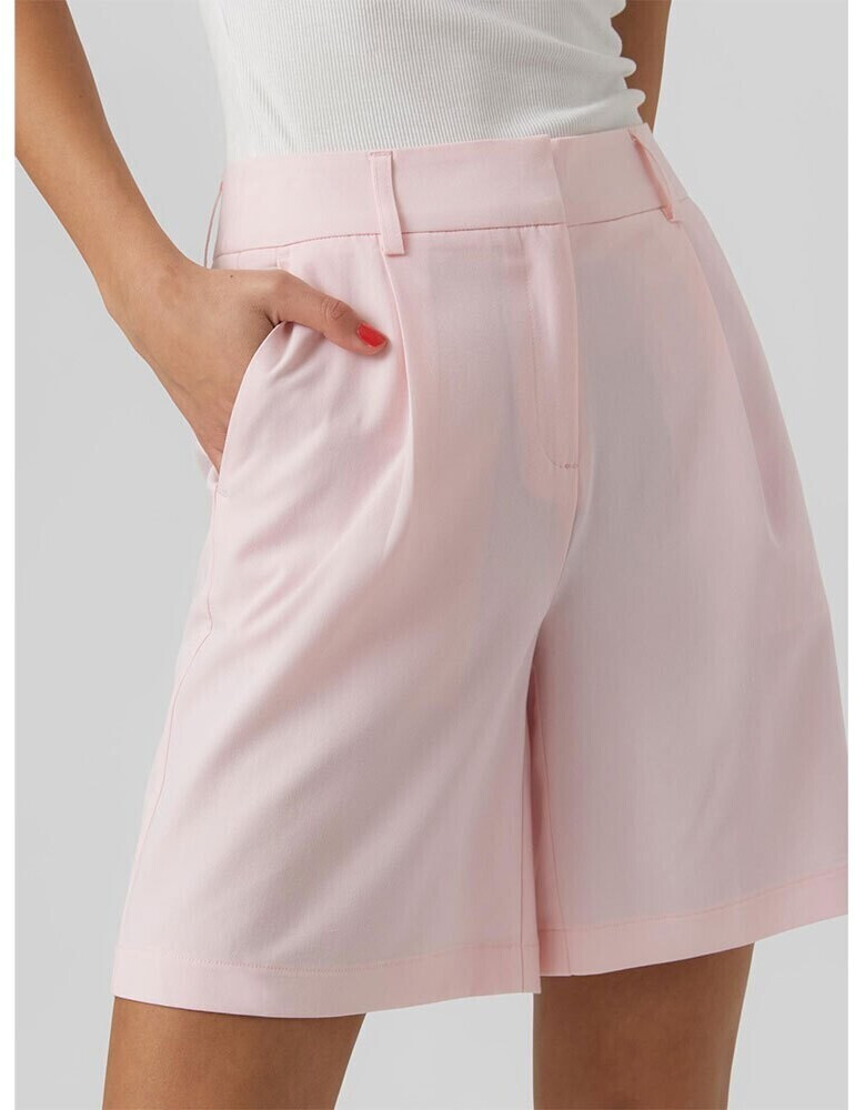 Vero Moda Zelda Loose Fit High Waist Shorts (10259210) pink