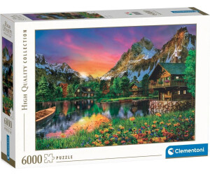 clementoni 36531 puzzle 6000 pièces lac alpin paysage