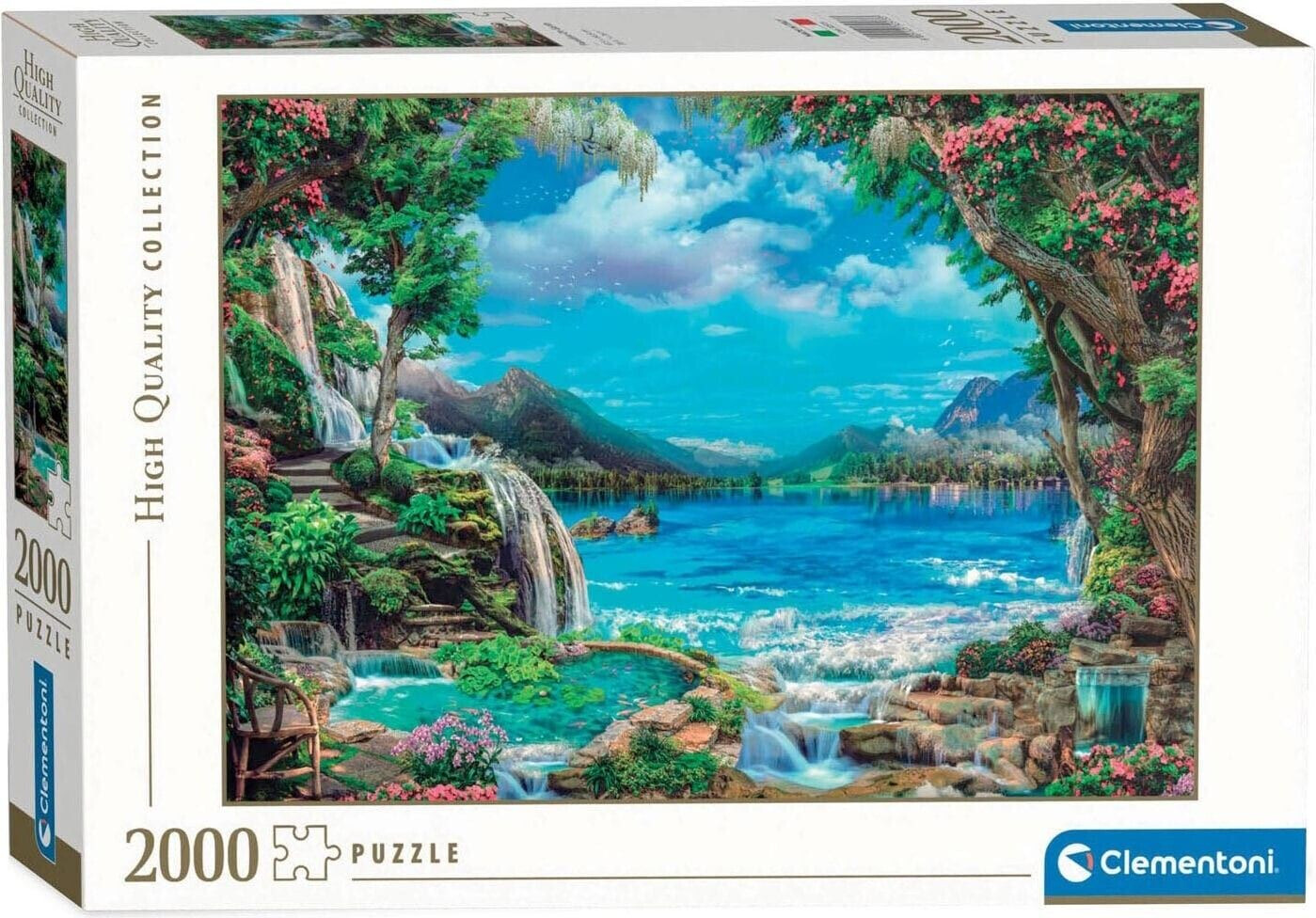 Photos - Jigsaw Puzzle / Mosaic Clementoni Paradise on earth  (2000 pieces)