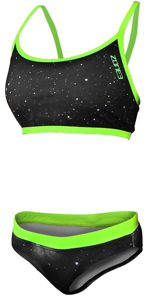 ZONE3 Cosmic Bikini (SW18WCOBK115) green/black