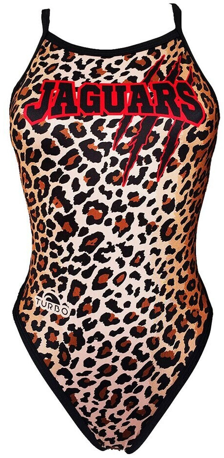 Turbo Leo Print Swimsuit (83064830-0009) black