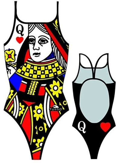 Turbo Queen Of Hearts Swimsuit (891472-9908) black