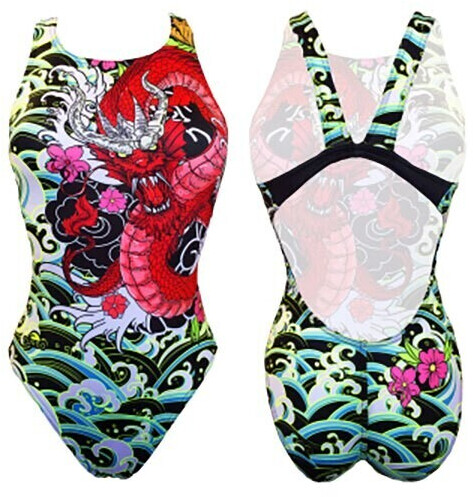Turbo Red Dragon Swimsuit (8307931-009) mehrfarbig