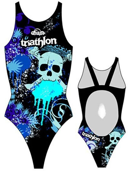 Turbo Skulls Triathlon Swimsuit (894511-0906) black