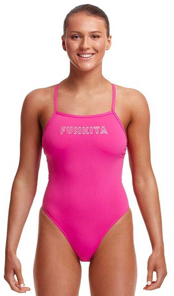 Funkita Tie Me Tight Swimsuit (FKS001L02597) pink