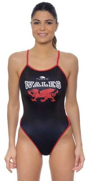 Turbo Wales Dragon Swimsuit (893012-0908) black