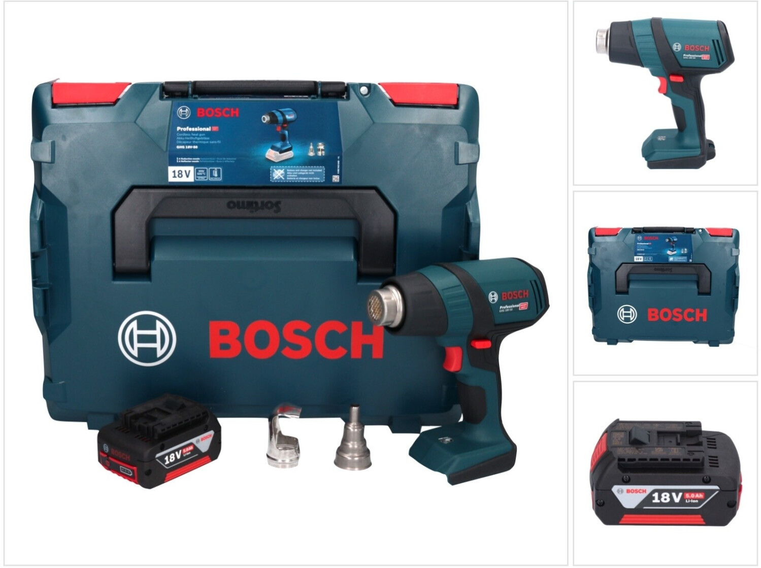 Bosch GHG 18V-50 (1x 5,0 Ah)