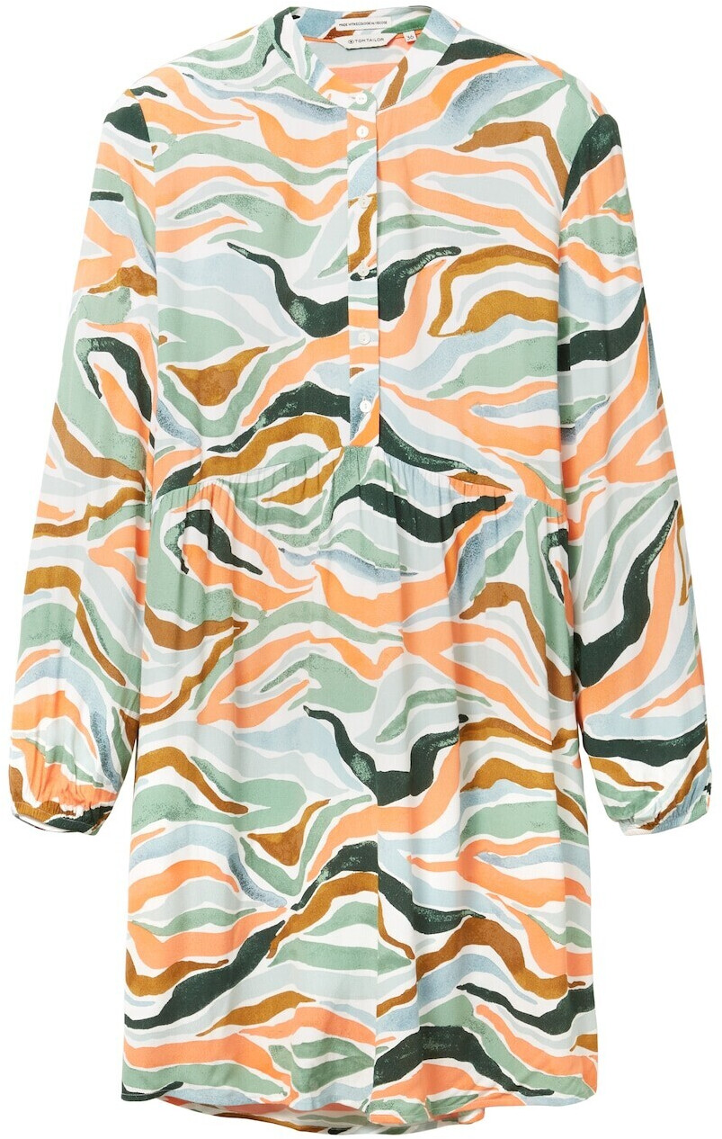 Tom Tailor Kleid mit Allover Print (1035862) colorful wavy design ab 19,39  € | Preisvergleich bei | 