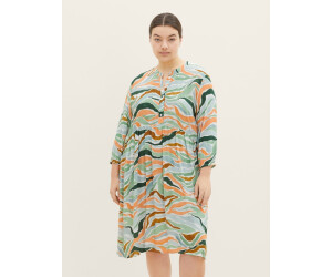 Tom Tailor Plus gemustertes Kleid (1035963) colorful wavy design ab 20,90 €  | Preisvergleich bei