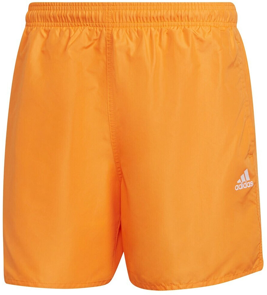 Photos - Swimwear Adidas Solid Clx Swimming Shorts  orange (HA0375)