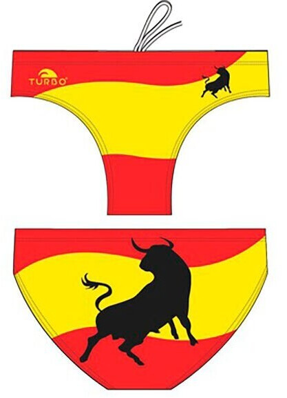 Turbo Bull Spain Swimming Brief (79277-0801) yellow/red