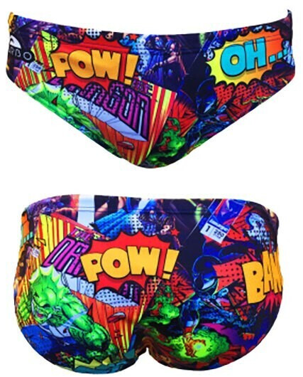 Turbo Comic Swimming Brief (730816-014) multicoloured