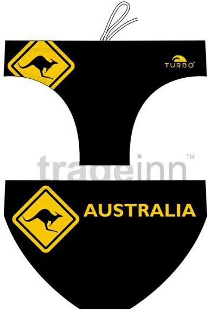 Turbo Kangoroo Australia Swimming Brief (79187-0901) black