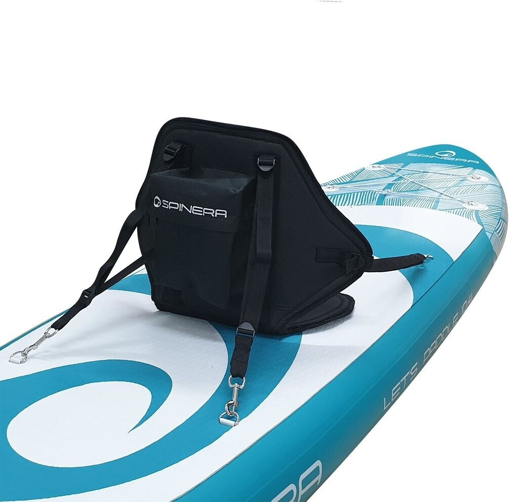 SPINERA Kayak Classic Paddel 2025 Grigio – Pagaia 4 Pezzi In Alluminio, 230 Cm