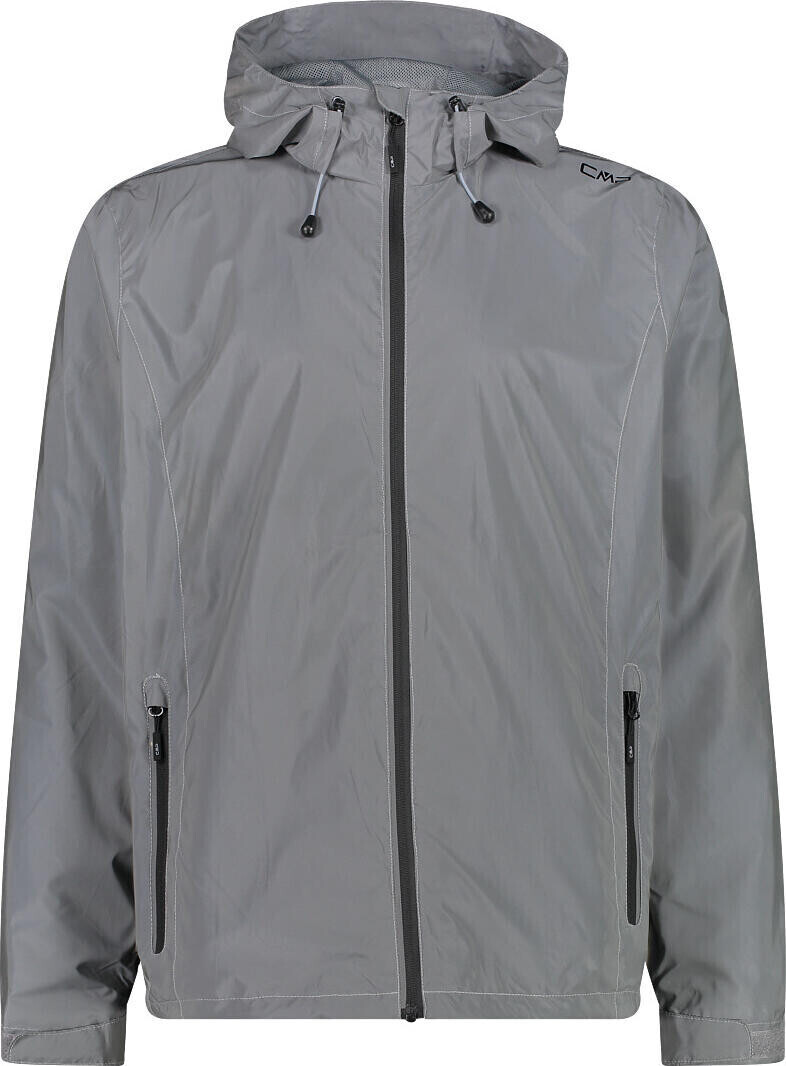 CMP MAN Jacket FIX Hood cemento (U716)