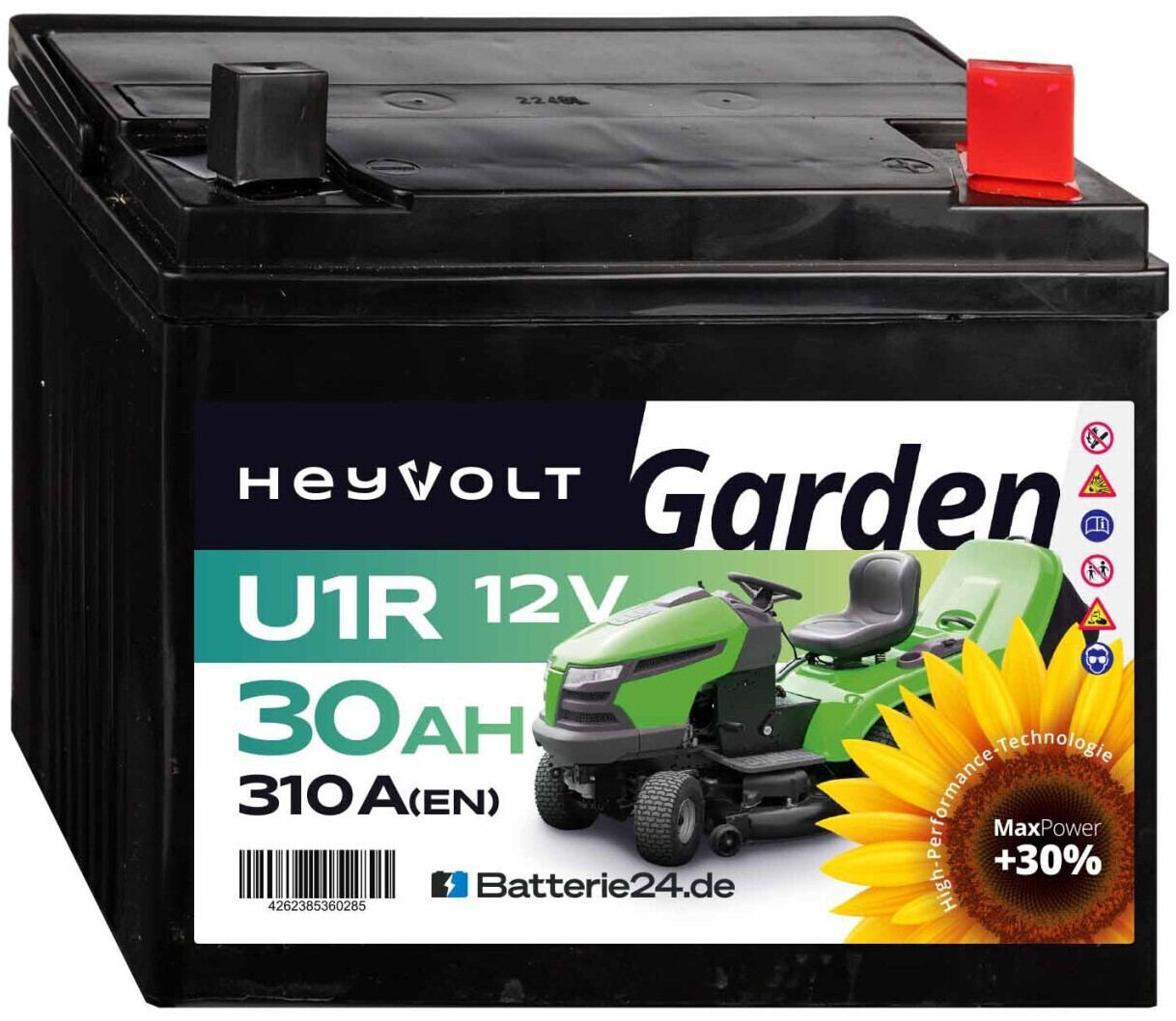 HeyVolt Garden U1R 12V 30Ah ab 36,90 €