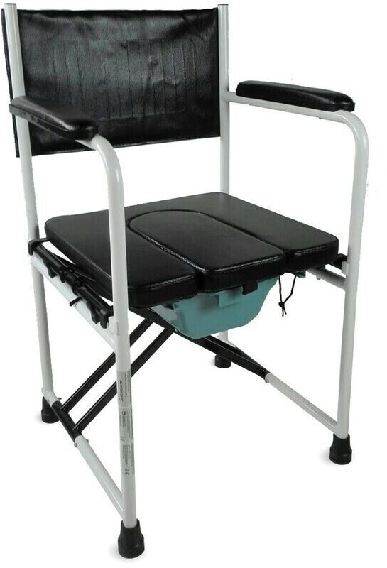 Mobiclinic Ebro commode chair with lid