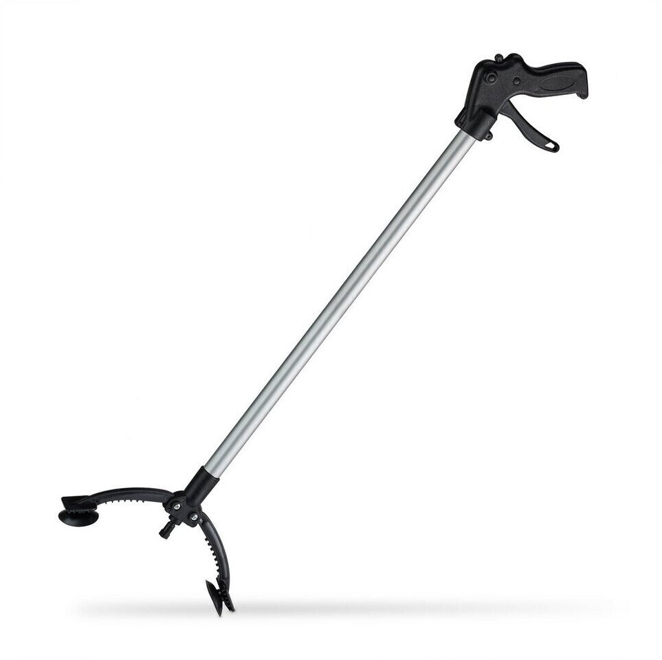 Relaxdays Grab bar 88 cm black/silver