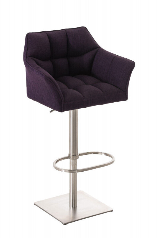 CLP Bar stool Damaso E fabric lilac